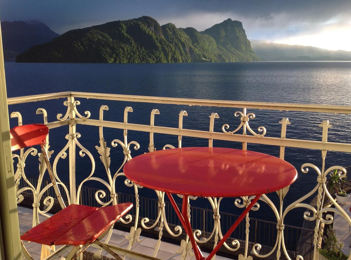 Hotel Terrasse Am See Вицнау Екстериор снимка